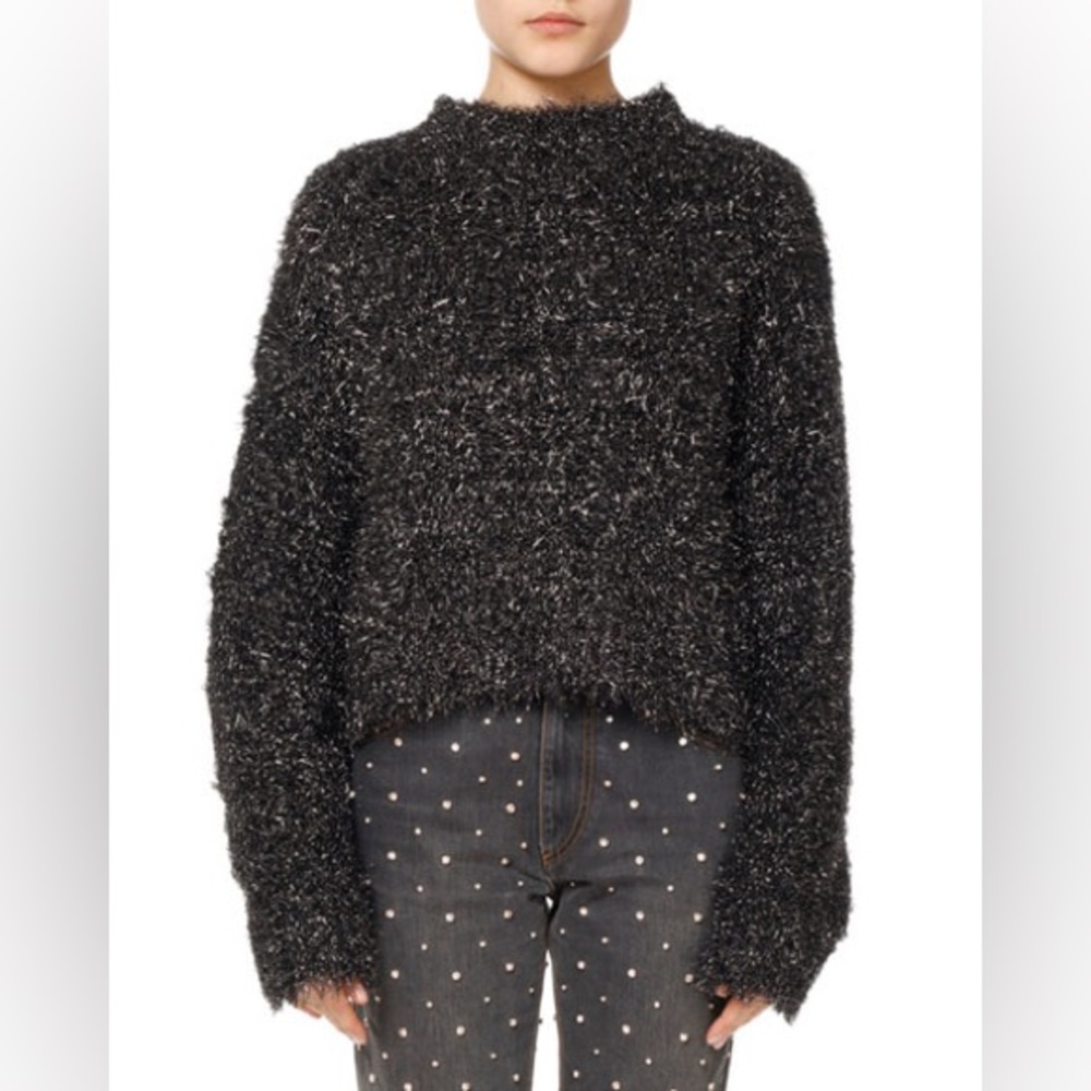 Isabel Marant Ben Fuzzy Knit Pullover